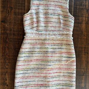 J. Crew Tweed Sheath Dress